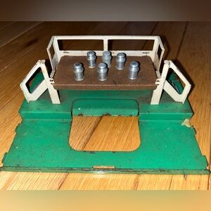 Original Lionel Train Milk Car Platform with Milk Jars 3462P O Gauge